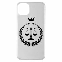 Чехол для iPhone 11 Pro Max Crown for a lawyer - PrintSalon