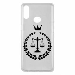 Чехол для Samsung A10s Crown for a lawyer - PrintSalon