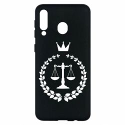 Чехол для Samsung M30 Crown for a lawyer - PrintSalon