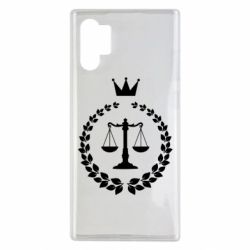 Чехол для Samsung Note 10 Plus Crown for a lawyer - PrintSalon