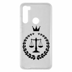 Чехол для Xiaomi Redmi Note 8 Crown for a lawyer - PrintSalon