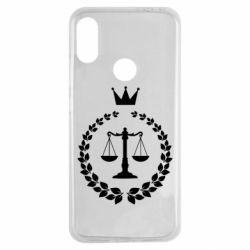 Чехол для Xiaomi Redmi Note 7 Crown for a lawyer - PrintSalon