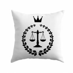 Подушка Crown for a lawyer - PrintSalon