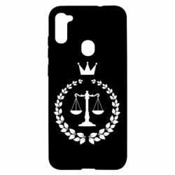 Чехол для Samsung A11/M11 Crown for a lawyer - PrintSalon