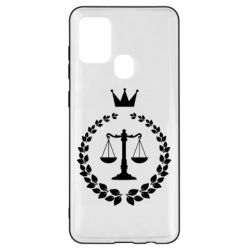 Чехол для Samsung A21s Crown for a lawyer - PrintSalon
