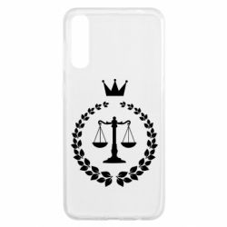 Чехол для Samsung A50 Crown for a lawyer