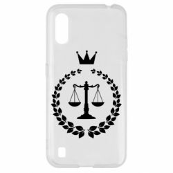 Чехол для Samsung A01/M01 Crown for a lawyer - PrintSalon