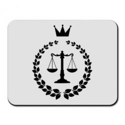 Коврик для мыши Crown for a lawyer - PrintSalon