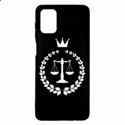 Чехол для Samsung M51 Crown for a lawyer - PrintSalon