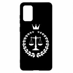 Чехол для Samsung S20+ Crown for a lawyer - PrintSalon