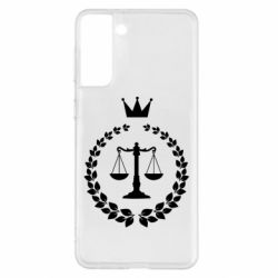 Чехол для Samsung S21+ Crown for a lawyer - PrintSalon
