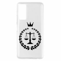 Чехол для Huawei P Smart 2021 Crown for a lawyer - PrintSalon