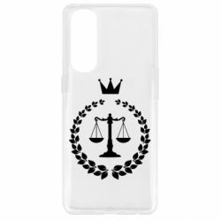 Чехол для Oppo Reno 4 Pro Crown for a lawyer - PrintSalon