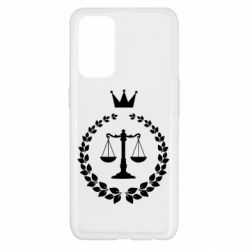 Чехол для Oppo Reno 5 4G Crown for a lawyer - PrintSalon