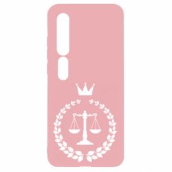 Чехол для Xiaomi Mi10/10 Pro Crown for a lawyer - PrintSalon