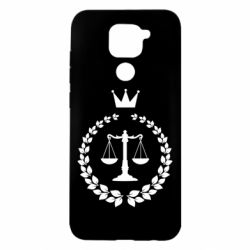 Чехол для Xiaomi Redmi Note 9/Redmi 10X Crown for a lawyer - PrintSalon