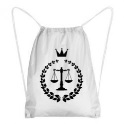 Рюкзак-мешок Crown for a lawyer - PrintSalon