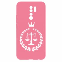 Чехол для Xiaomi Redmi 9 Crown for a lawyer - PrintSalon