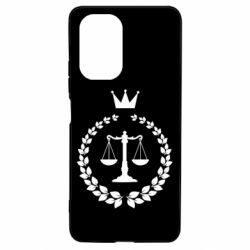 Чехол для Xiaomi Poco F3/K40 Crown for a lawyer - PrintSalon
