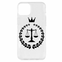 Чехол для iPhone 14 Plus Crown for a lawyer - PrintSalon