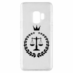 Чехол для Samsung S9 Crown for a lawyer - PrintSalon