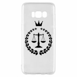 Чехол для Samsung S8 Crown for a lawyer - PrintSalon