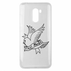 Чехол для Xiaomi Pocophone F1 Cry Baby bird cries - PrintSalon
