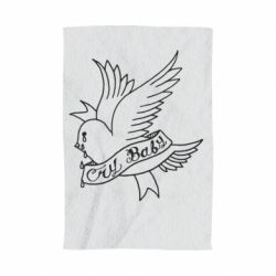 Полотенце с принтом Cry Baby bird cries - PrintSalon