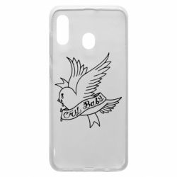 Чехол для Samsung A20 Cry Baby bird cries - PrintSalon