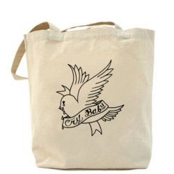 Эко-сумка Cry Baby bird cries - PrintSalon