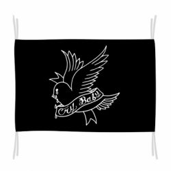 Флаг Cry Baby bird cries - PrintSalon