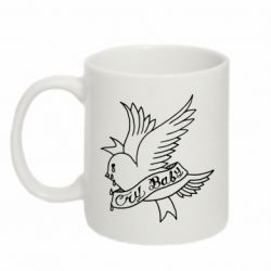 Чашка 320ml Cry Baby bird cries - PrintSalon