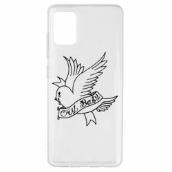 Чехол для Samsung A51 Cry Baby bird cries - PrintSalon