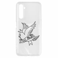 Чехол для Realme 6 Cry Baby bird cries - PrintSalon