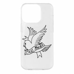 Чехол для iPhone 14 Pro Cry Baby bird cries - PrintSalon