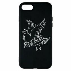Чехол для iPhone 8 Cry Baby bird cries - PrintSalon