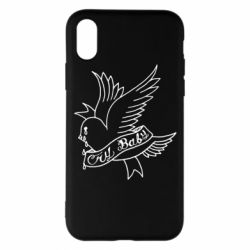 Чехол для iPhone X/Xs Cry Baby bird cries - PrintSalon