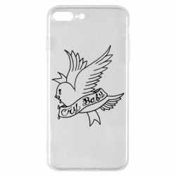 Чехол для iPhone 8 Plus Cry Baby bird cries - PrintSalon