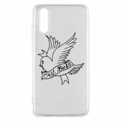 Чехол для Huawei P20 Cry Baby bird cries - PrintSalon
