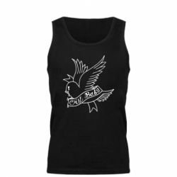 Мужская майка Cry Baby bird cries - PrintSalon