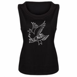 Женская майка Cry Baby bird cries - PrintSalon