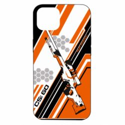 Чохол для iPhone 14 CS: GO AWP Asiimov Skin