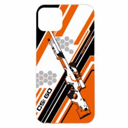 Чохол для iPhone 14 Plus CS: GO AWP Asiimov Skin - PrintSalon