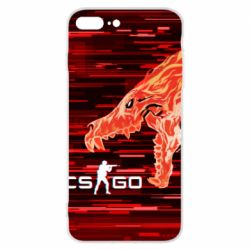 Чехол для iPhone 7 Plus CS GO Howl  glitch