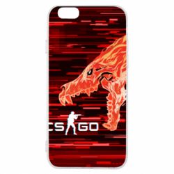 Чехол для iPhone 6/6S CS GO Howl  glitch - PrintSalon