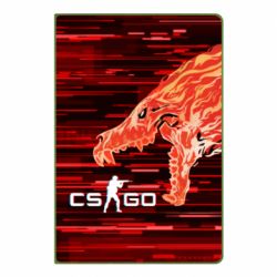 Блокнот с принто CS GO Howl  glitch - PrintSalon