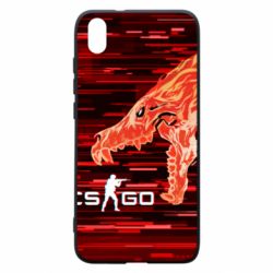 Чехол для Xiaomi Redmi 7A CS GO Howl  glitch - PrintSalon