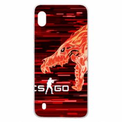 Чехол для Samsung A10 CS GO Howl  glitch - PrintSalon