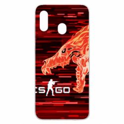 Чехол для Samsung A30 CS GO Howl  glitch - PrintSalon