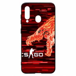 Чехол для Samsung A60 CS GO Howl  glitch - PrintSalon